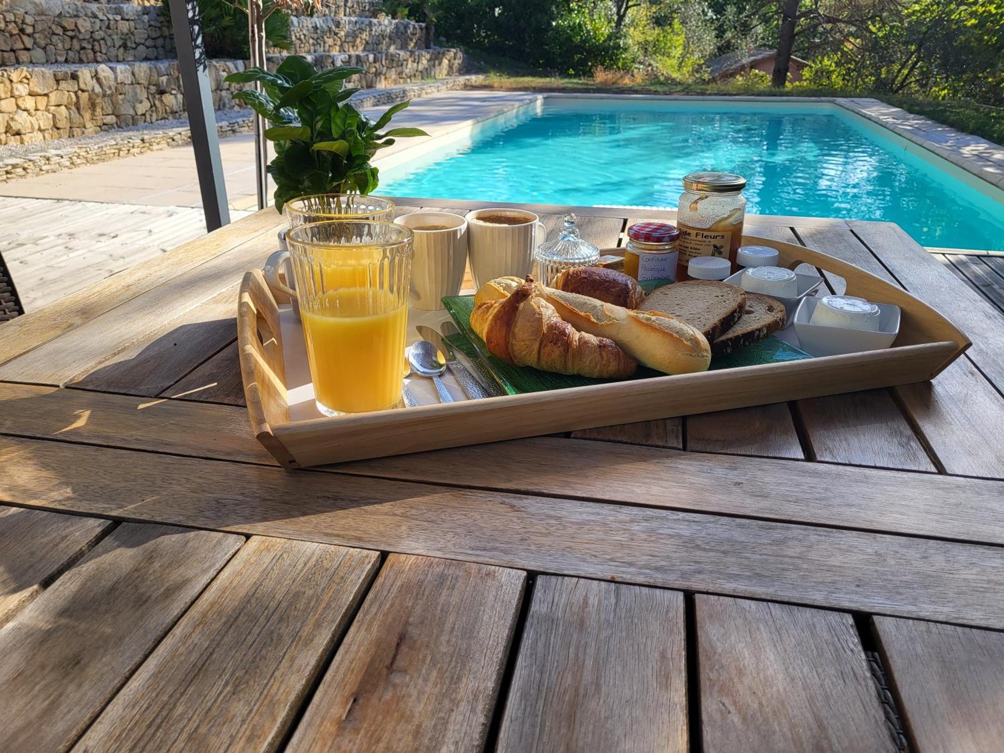 Bed and Breakfast Lou Mas Del Ranc à Roquesteron Extérieur photo