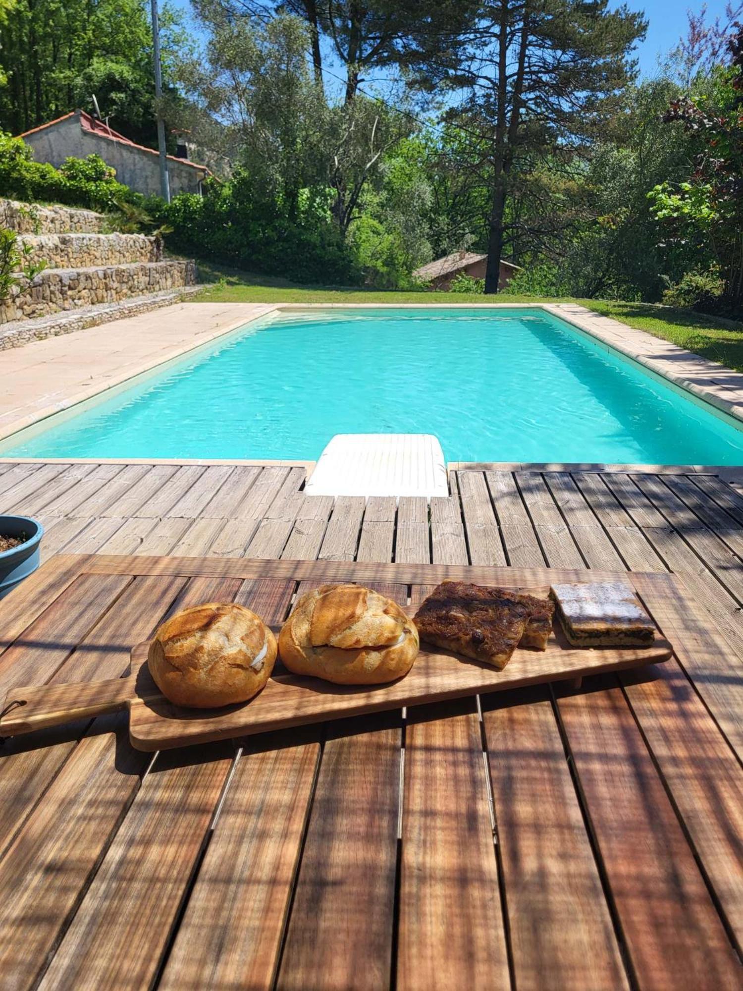 Bed and Breakfast Lou Mas Del Ranc à Roquesteron Extérieur photo